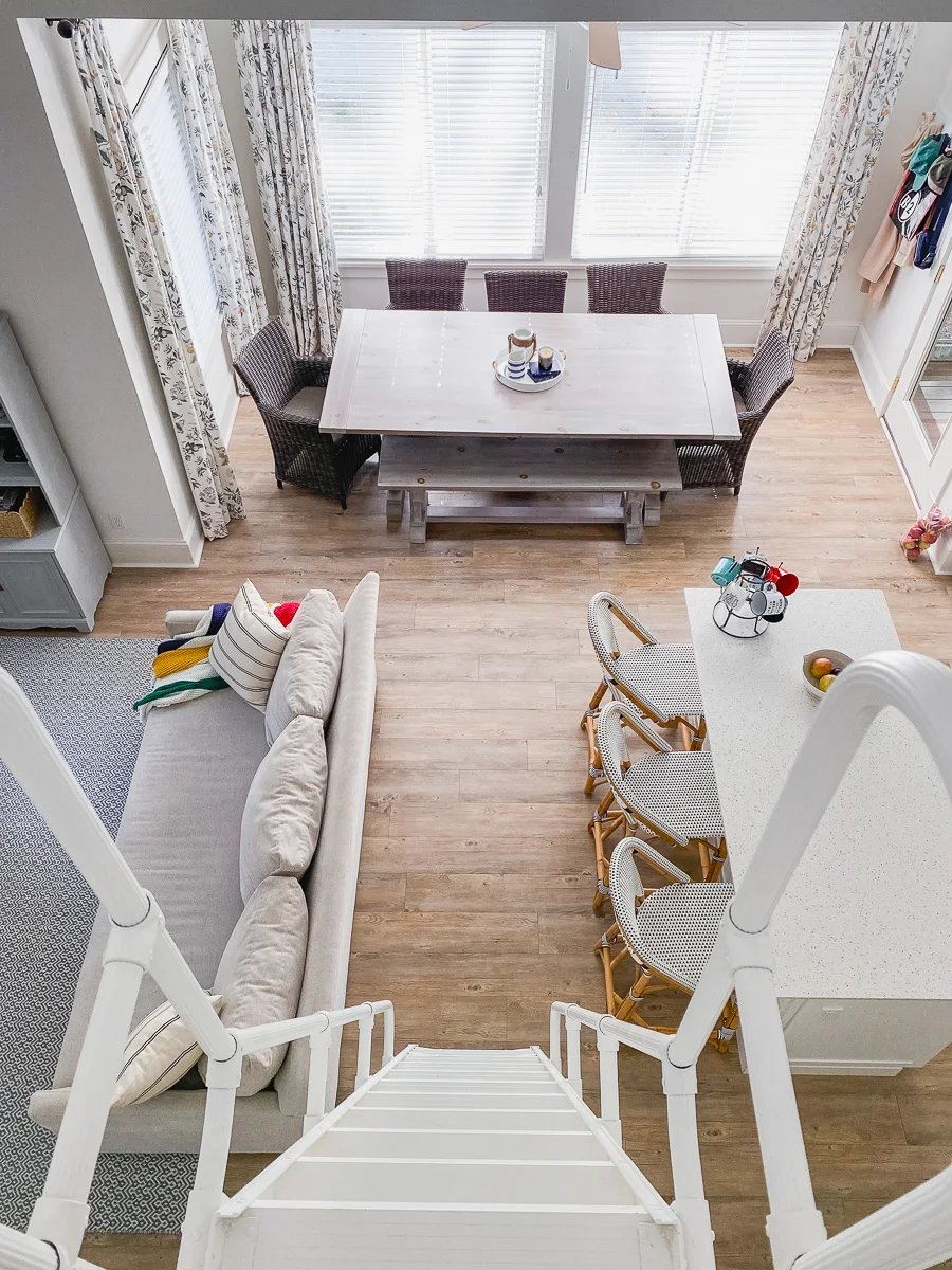 open concept modern country cottage decor