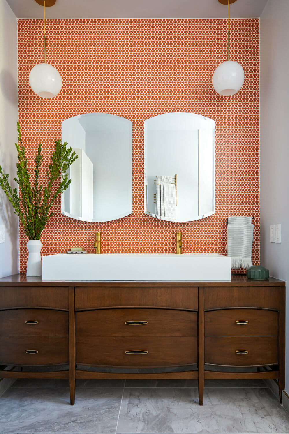 repurposed vanity table