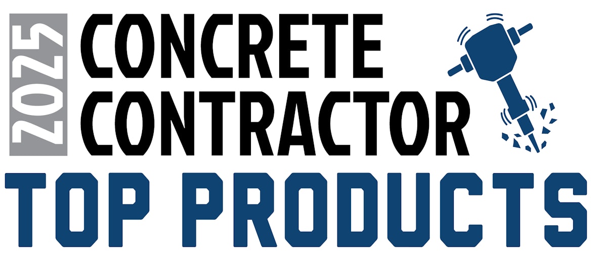 Concrete Contractor 2025 Top Products Award Winners