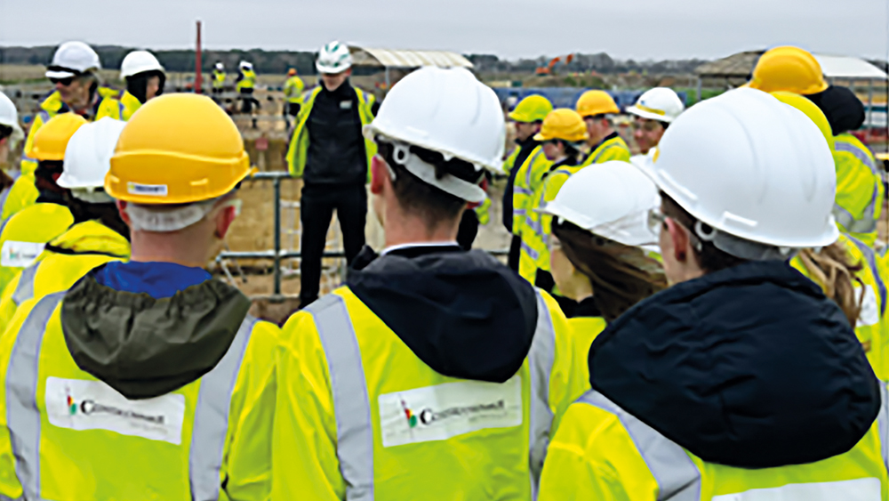 Constructionarium and CIOB co-host groundbreaking school visit  
