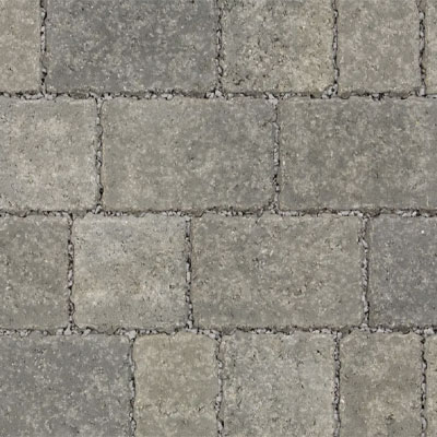 permeable grey paving setts for driveway