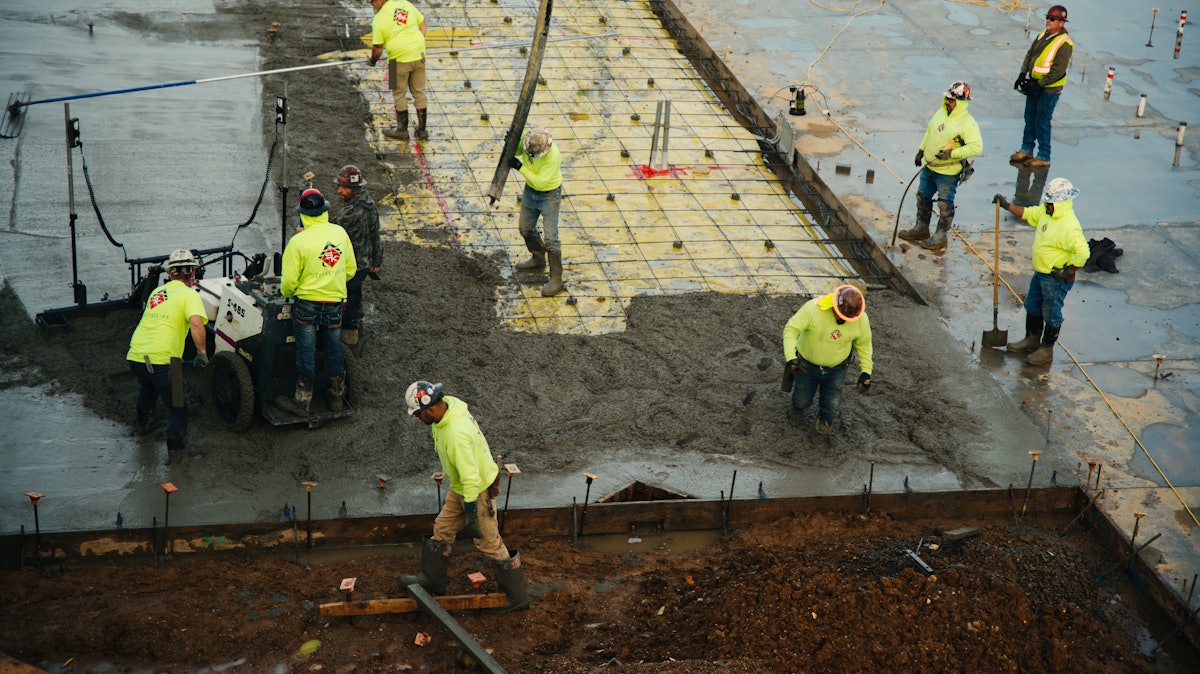 Concrete Project Profile – SK Construction Places Green Concrete for Simpson University