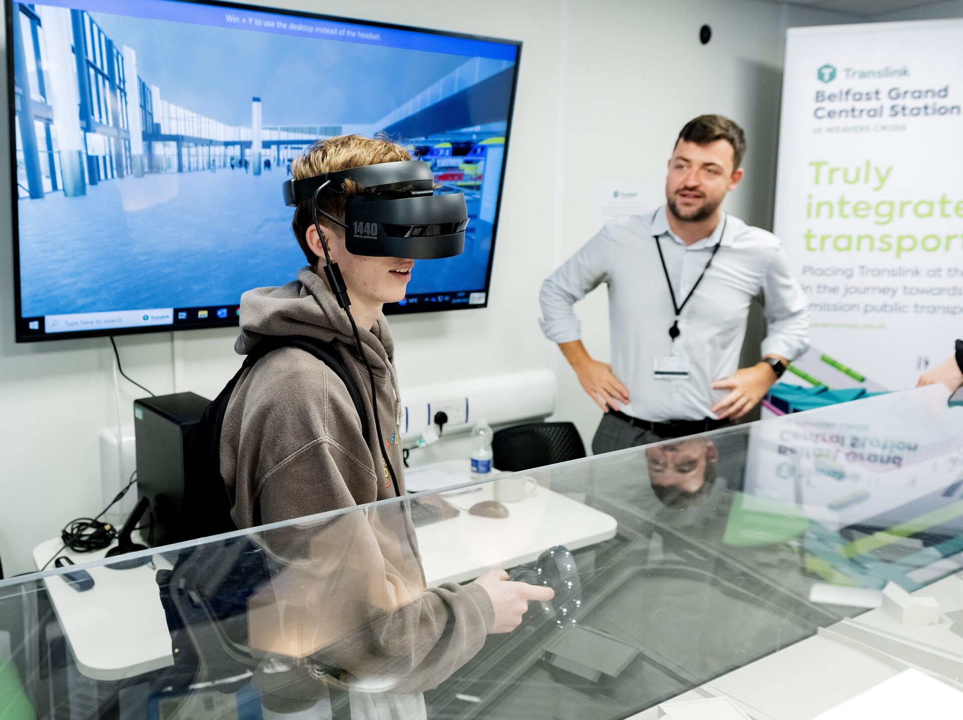 Digital Construction Awards 2025: Translink BIM team on Belfast Grand Central Station