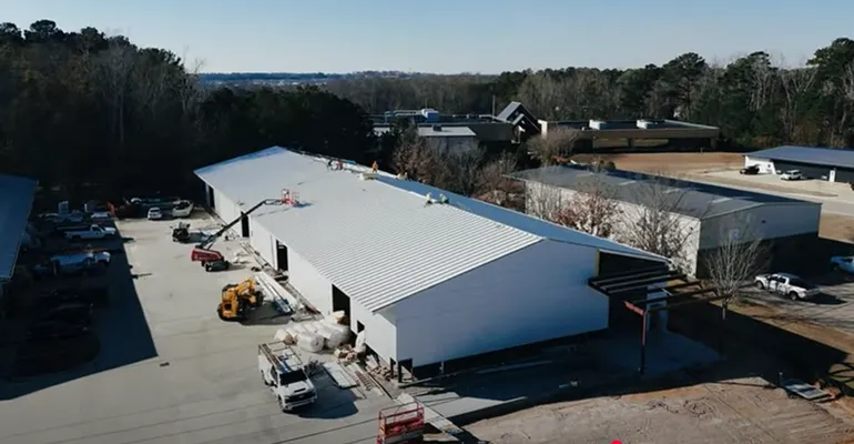 Alabama home builder completes first commercial project
