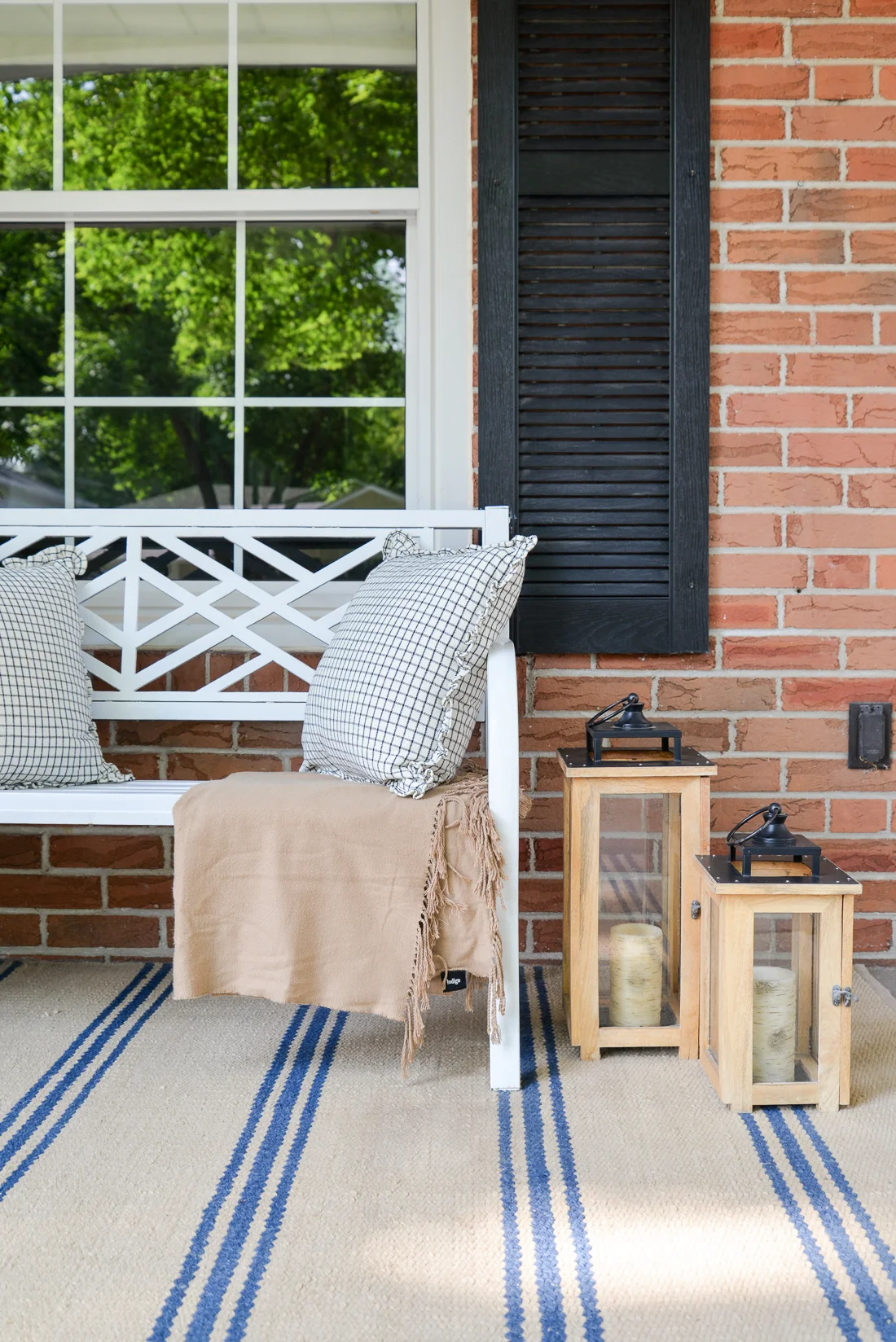 front door refresh, front porch decor, front door update ideas