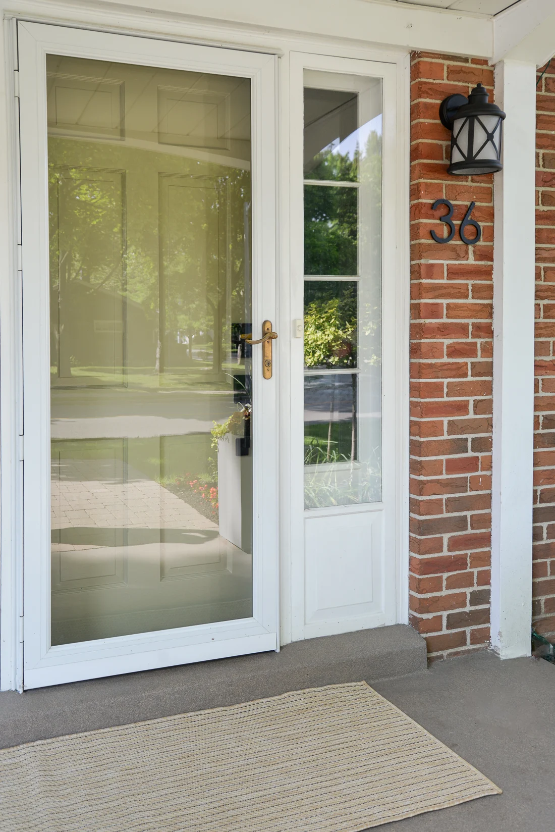 front door refresh, front porch decor, front door update ideas