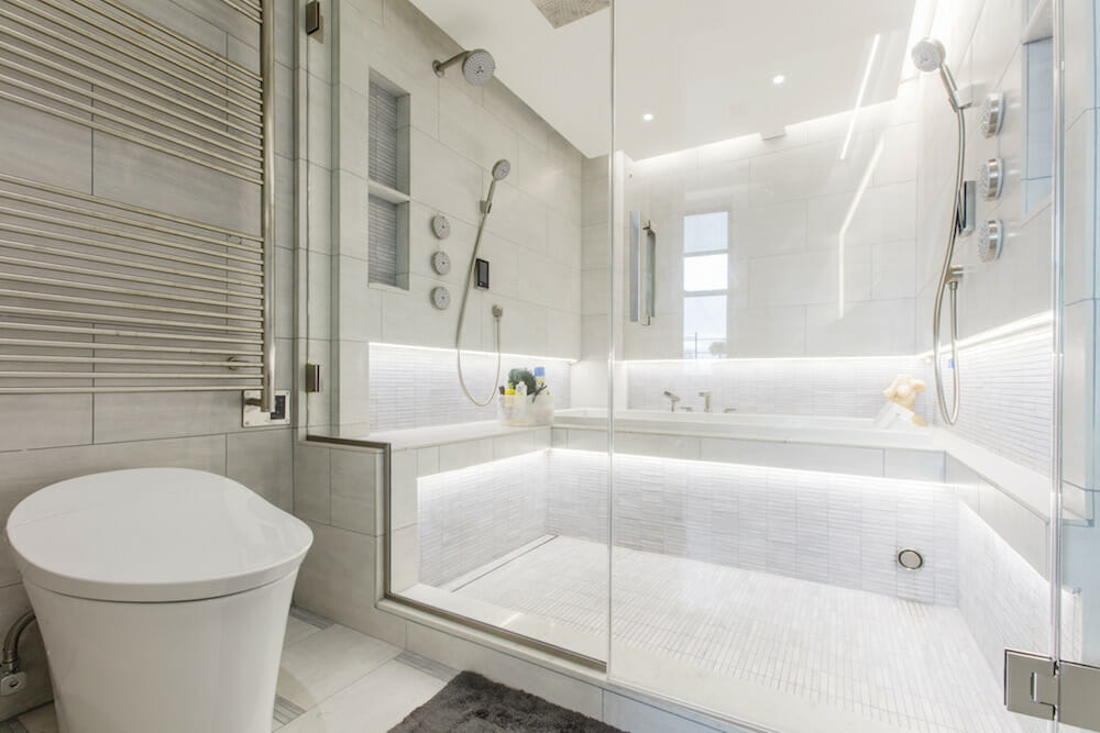 bathroom wet room