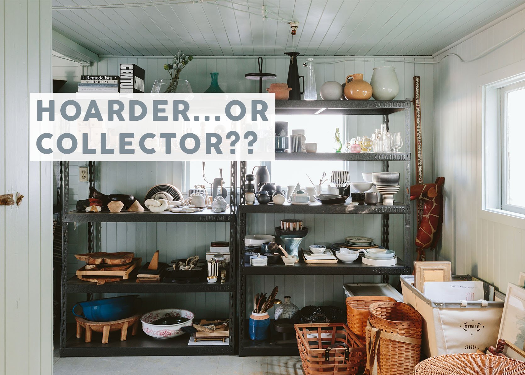 Am I A Hoarder? Our Next Youtube Video - Inside The Vintage Carriage House