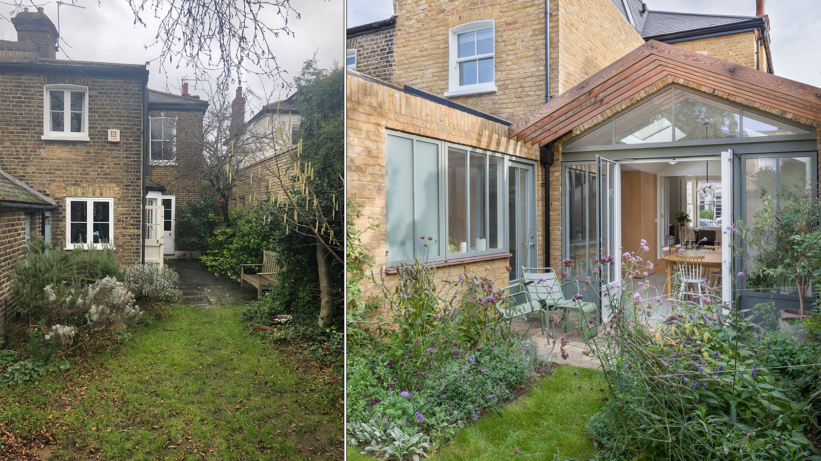 Victorian semi transformed by a unique French-farmhouse style extension