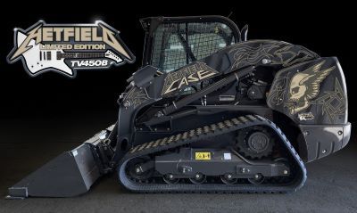 CASE Unveils James Hetfield Edition Track Loader