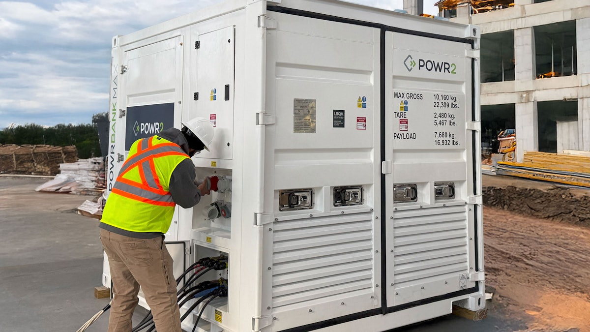 How Battery Storage Is Transforming Temporary Power on Jobsites Worldwide