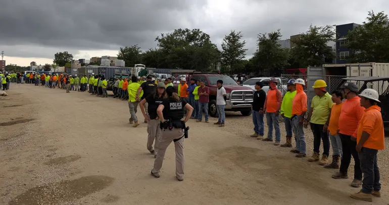 ICE raids on building sites stoke fear, uncertainty