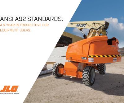 JLG® Whitepaper Marks 5 Years of ANSI A92 Standards