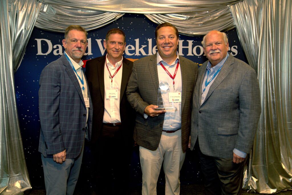 84 Lumber Again Recognized as National Preferred Partner by David Weekley Homes 