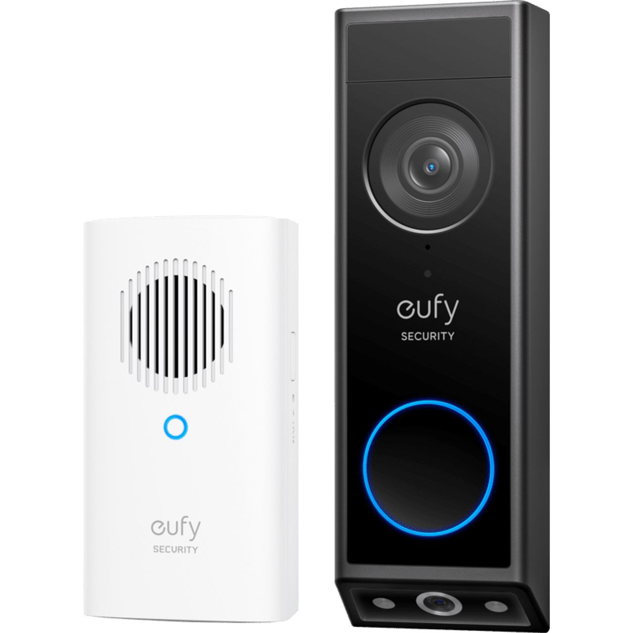 Eufy Video Doorbell E340 With Chime 1080p Home Security Camera - Black