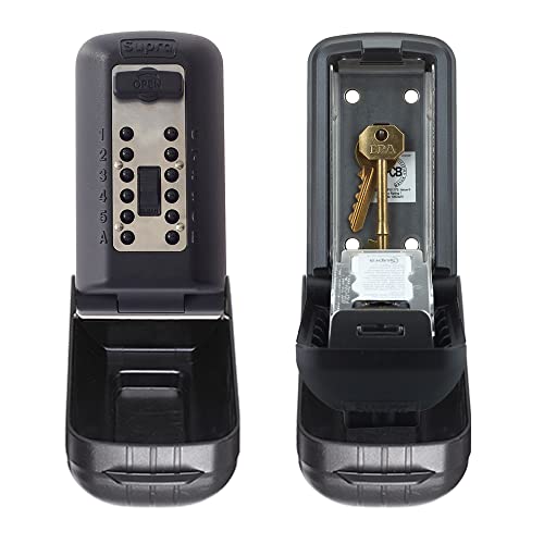 Key Safe™ Supra P500 Pro Key Safe Pro Police Preferred Outdoor With Anti- Tamper Plate Wall Mounted Push Button Key Safe. Lock Box for Keys, Fobs and Access Cards : Amazon.co.uk: Diy & Tools