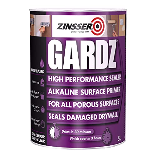 Zinsser Gardz High Performance Sealer Water-Base 2.5 Litre : Amazon.co.uk: Diy & Tools
