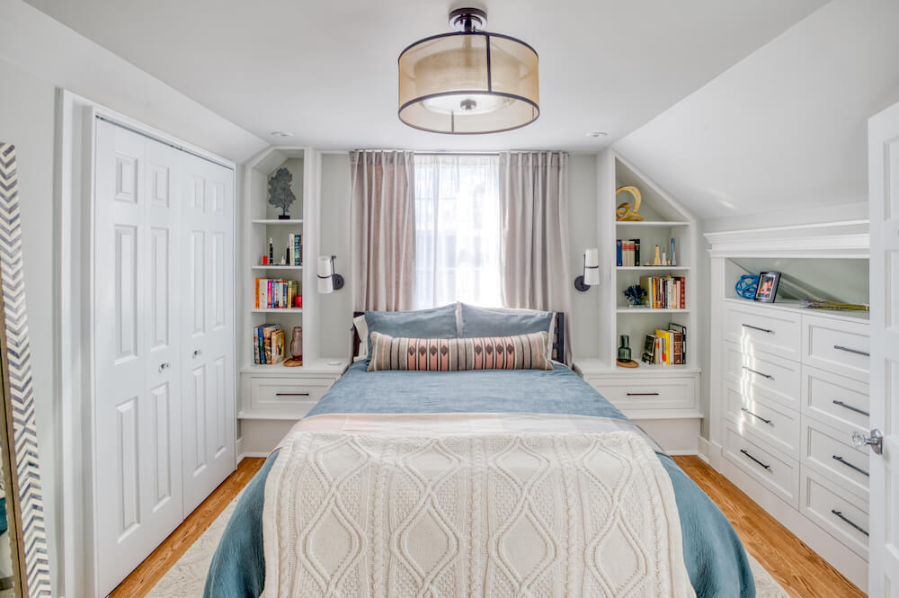 Attic master bedroom