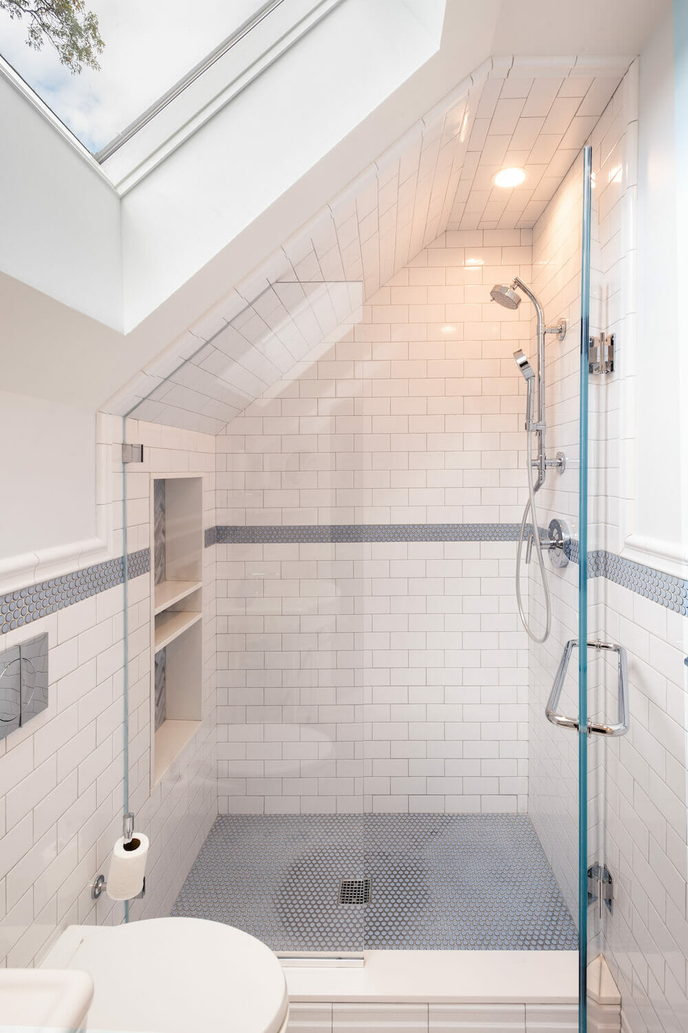Walk in shower
