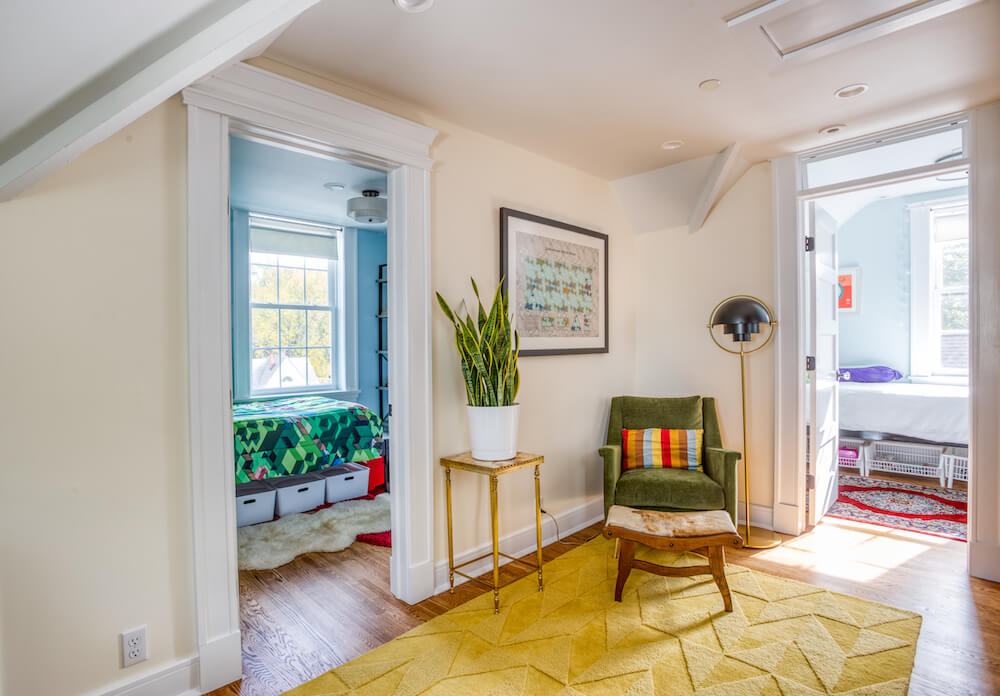 Attic bedrooms in Pelham