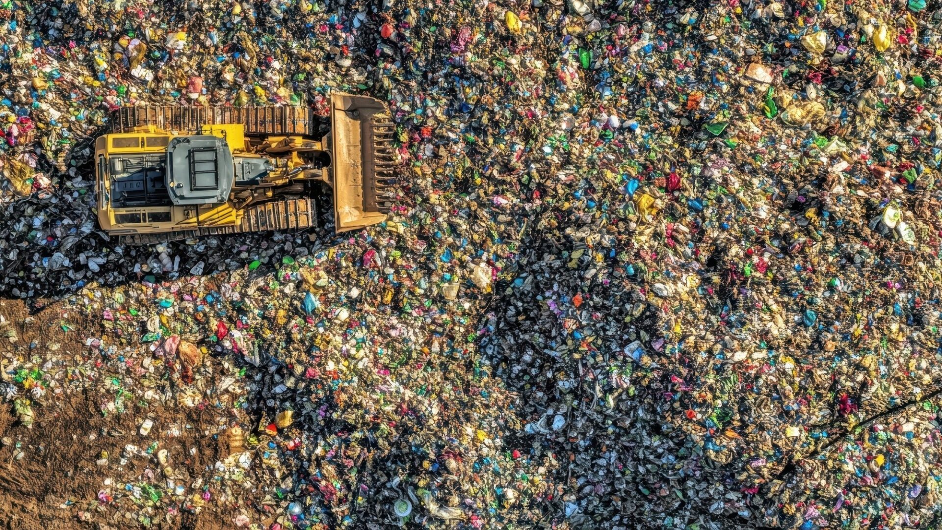How can we eliminate plastic waste from construction sites?