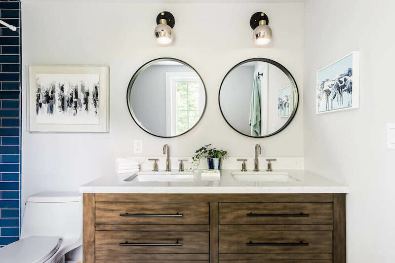 double bathroom vanity