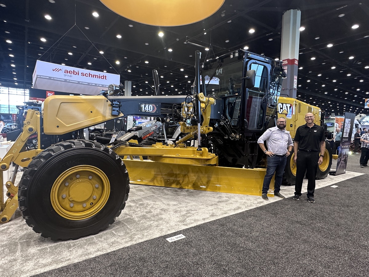 Caterpillar Unveils Next Generation Cat 140 Lever Motor Grader at PWX 2025