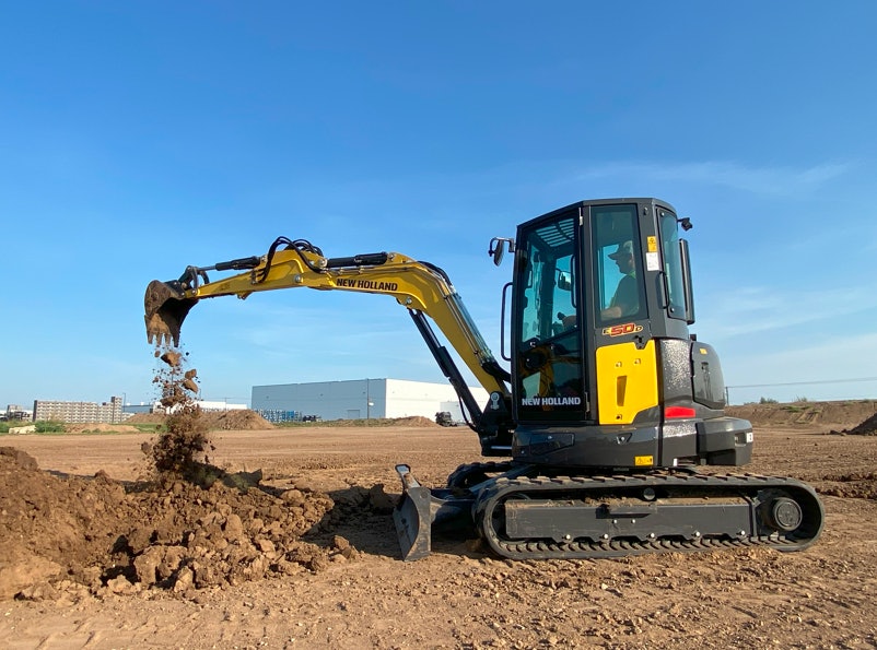 New Holland Launches In-House Designed D-Series Mini Excavators