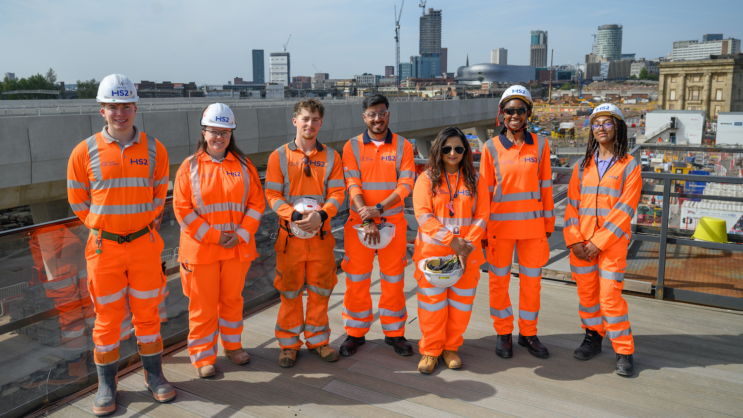 HS2 welcomes new recruits in the West Midlands 