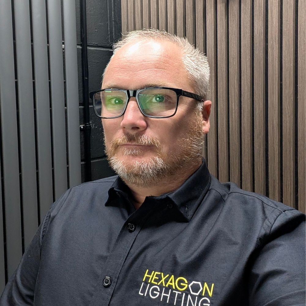 Martin Hackett, Director of Hexagon Lighting 