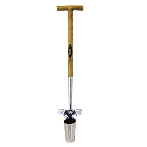 Spear &amp; Jackson 4813bp Traditional Stainless Long Handled Bulb Planter