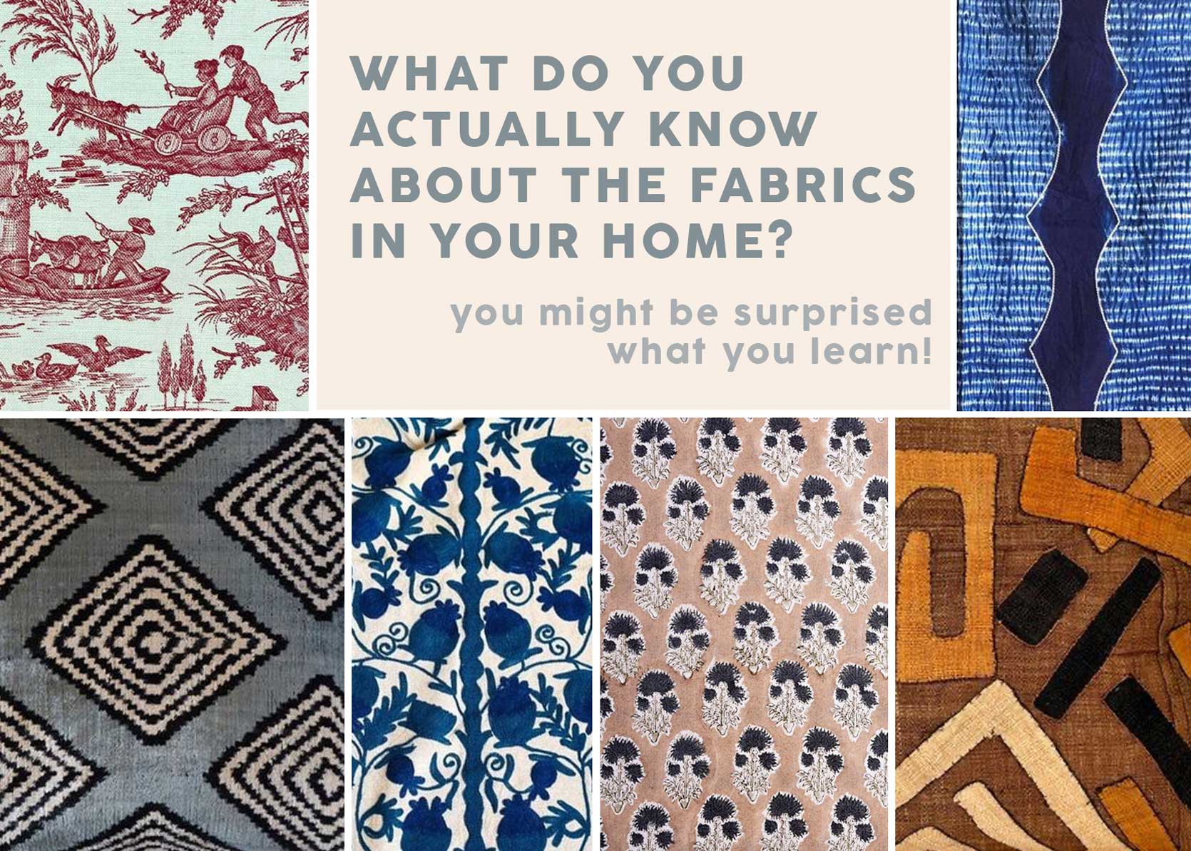 What Are Your Throw Pillows' (Or Bedspreads' or Curtains') Fabric Patterns Saying? More Than You Likely Know + Where to Shop the Real Deal