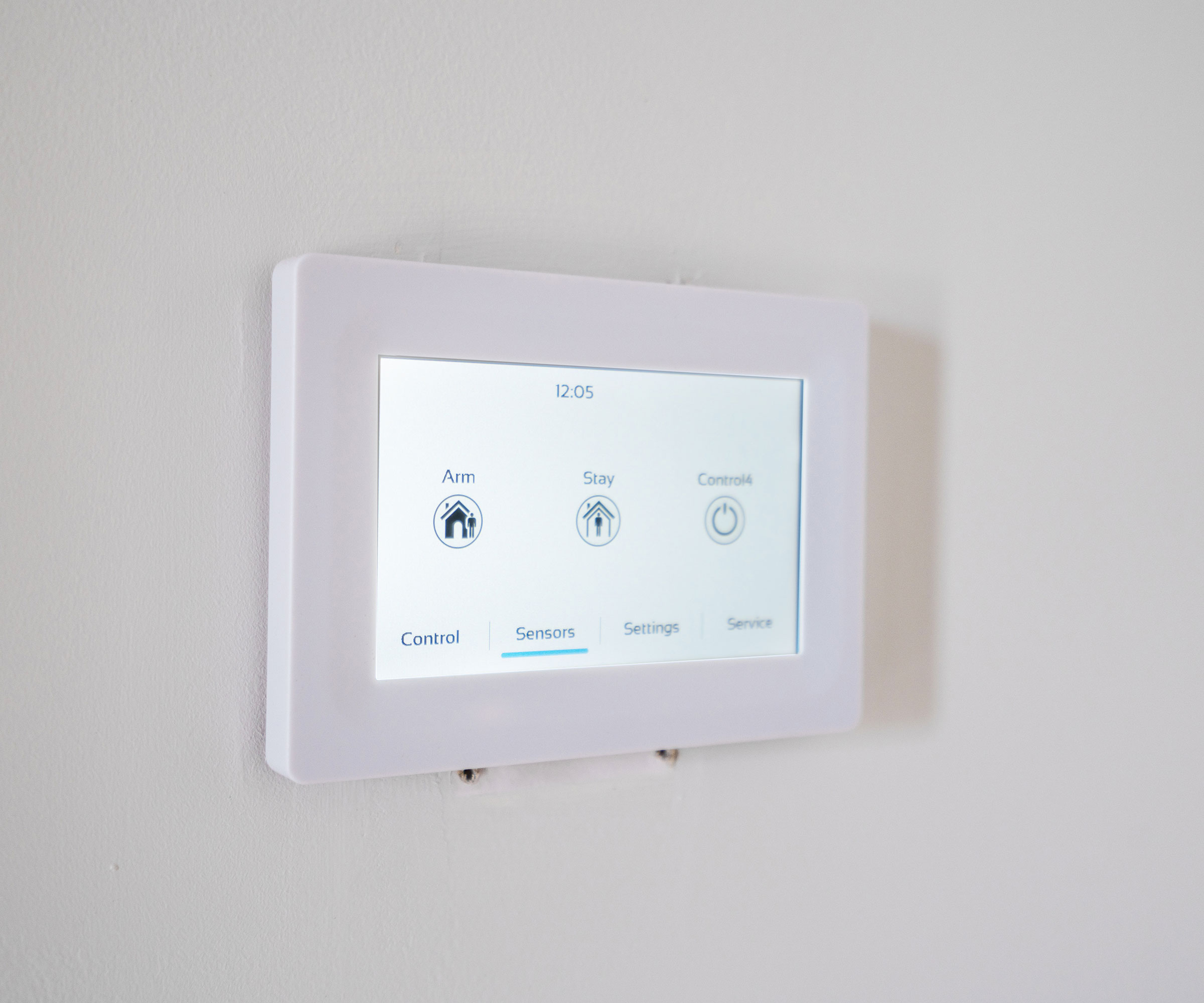 wall-mounted smart home hub
