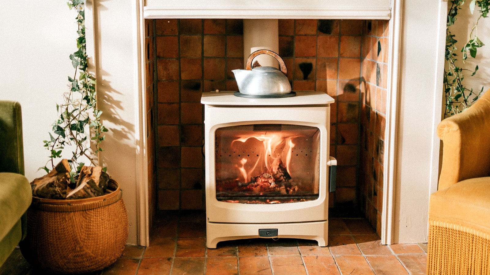 Can you paint a log burner? They don’t always have to be black