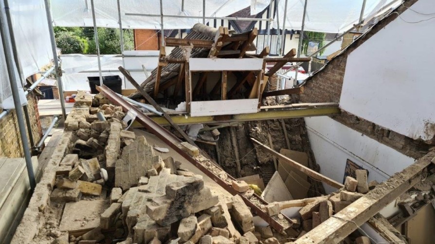 Builder avoids jail after roof collapse injures three and destroys home