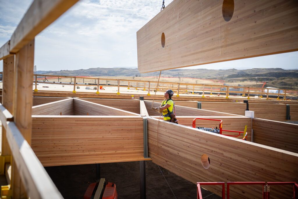 North Dakota’s Largest Mass Timber Project Hits Milestone at Theodore Roosevelt Presidential Library – CCR-Mag.com