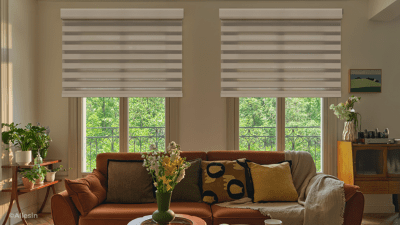 Allesin Launches No-Drill Motorized Shades for Smart Control