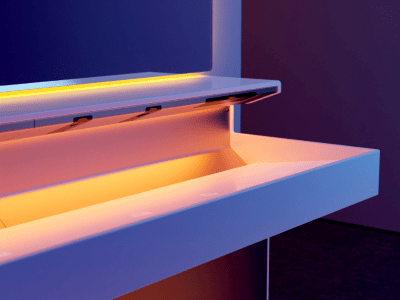 The Splash Lab Unveils LumaShelf Restroom Innovation