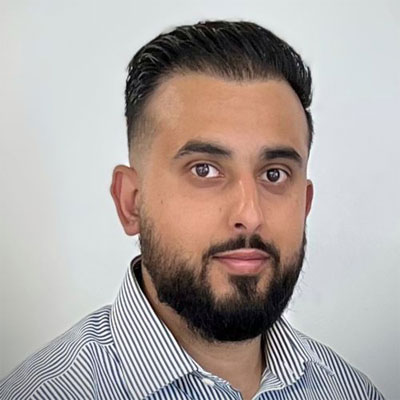 headshot of architectural technologist Zaeem Chaudhary