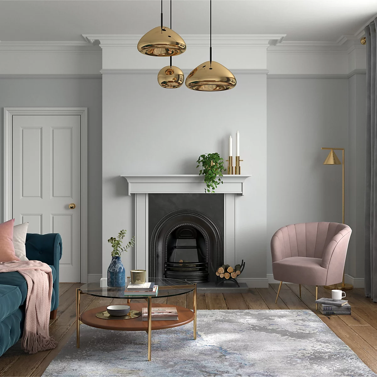 Dulux Heritage Beachcomb Grey Eggshell Multi-surface Wall paint