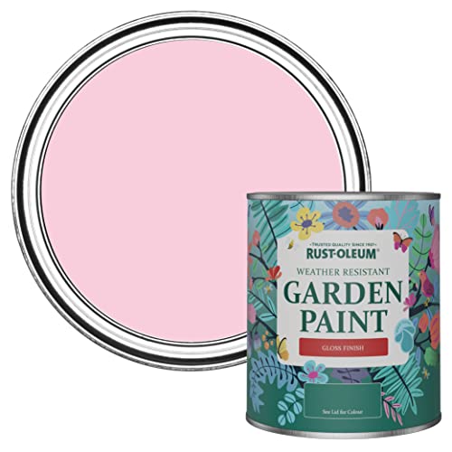 Rust-Oleum Pink Mould-Resistant Garden Paint in Gloss Finish - My Husband Said No 750ml
