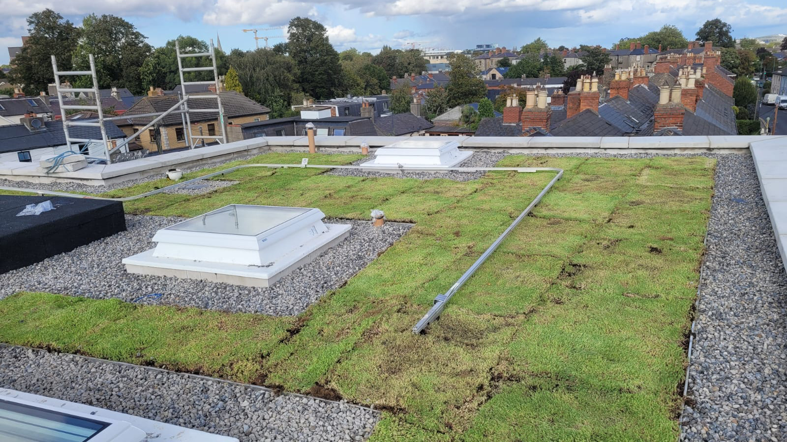 How blue roofs can help construction mitigate the UK’s water crisis