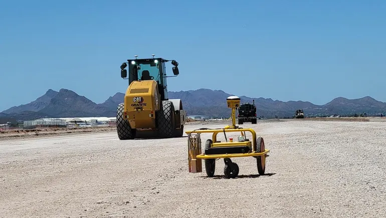 How Granite Construction uses automated machinery on site