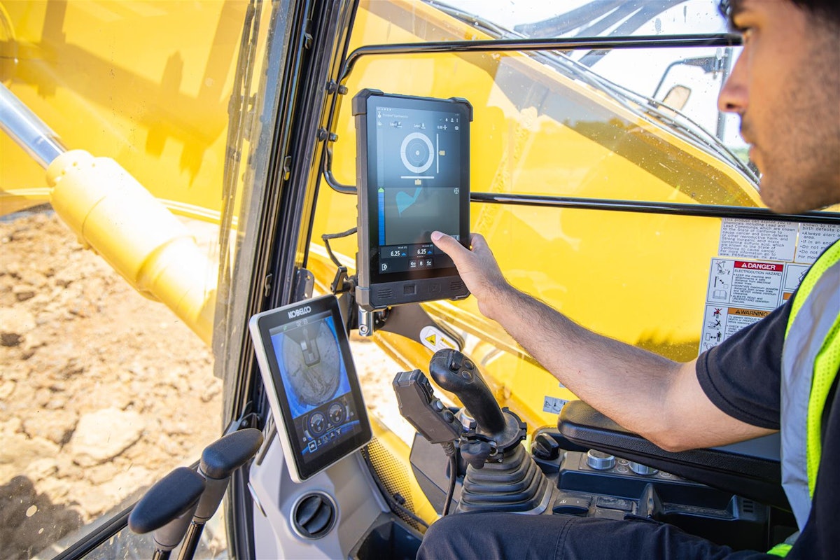 KOBELCO Expands Access to Trimble Earthworks 2D Grade Control in North America
