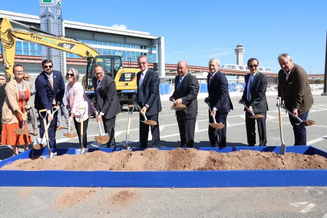 Tutor Perini/O&G JV starts $3.5B Newark AirTrain job