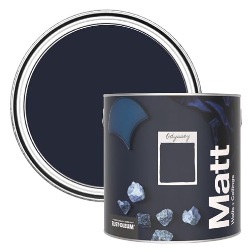 Rust-Oleum Colours Matt Emulsion Wall and Ceiling Paint - Odyssey 2.5l