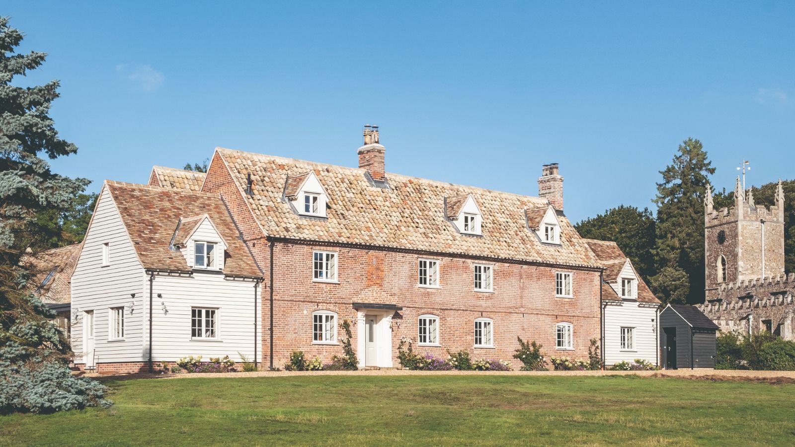 Couple restore run-down listed house into charming eco home