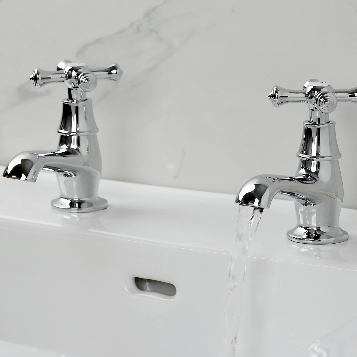 Bristan Corinth Double Deck Pillar Tap