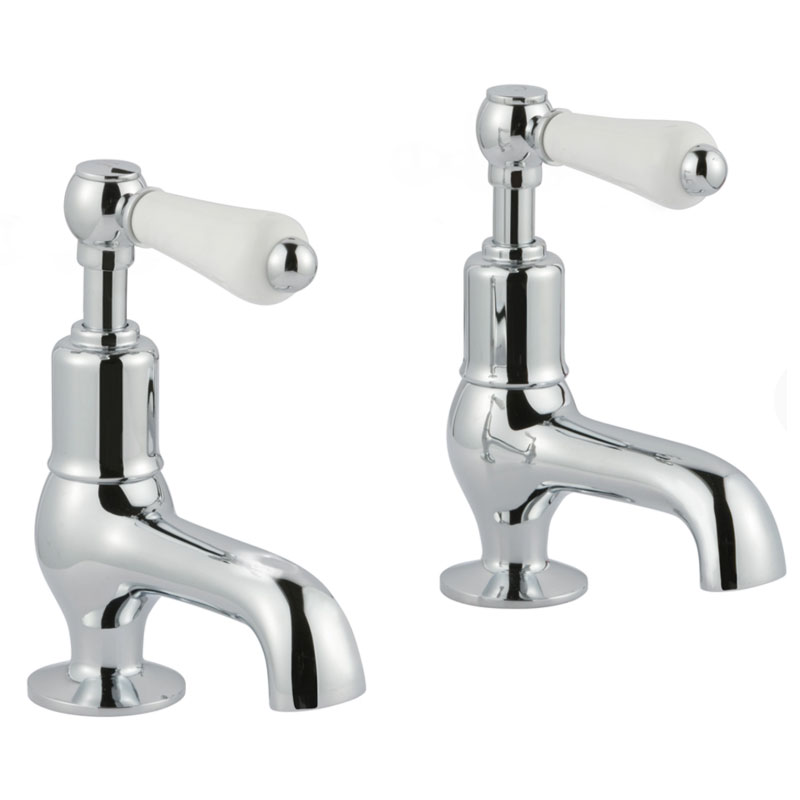 Butler &amp; Rose Caledonia Lever Cloakroom Basin Pillar Taps