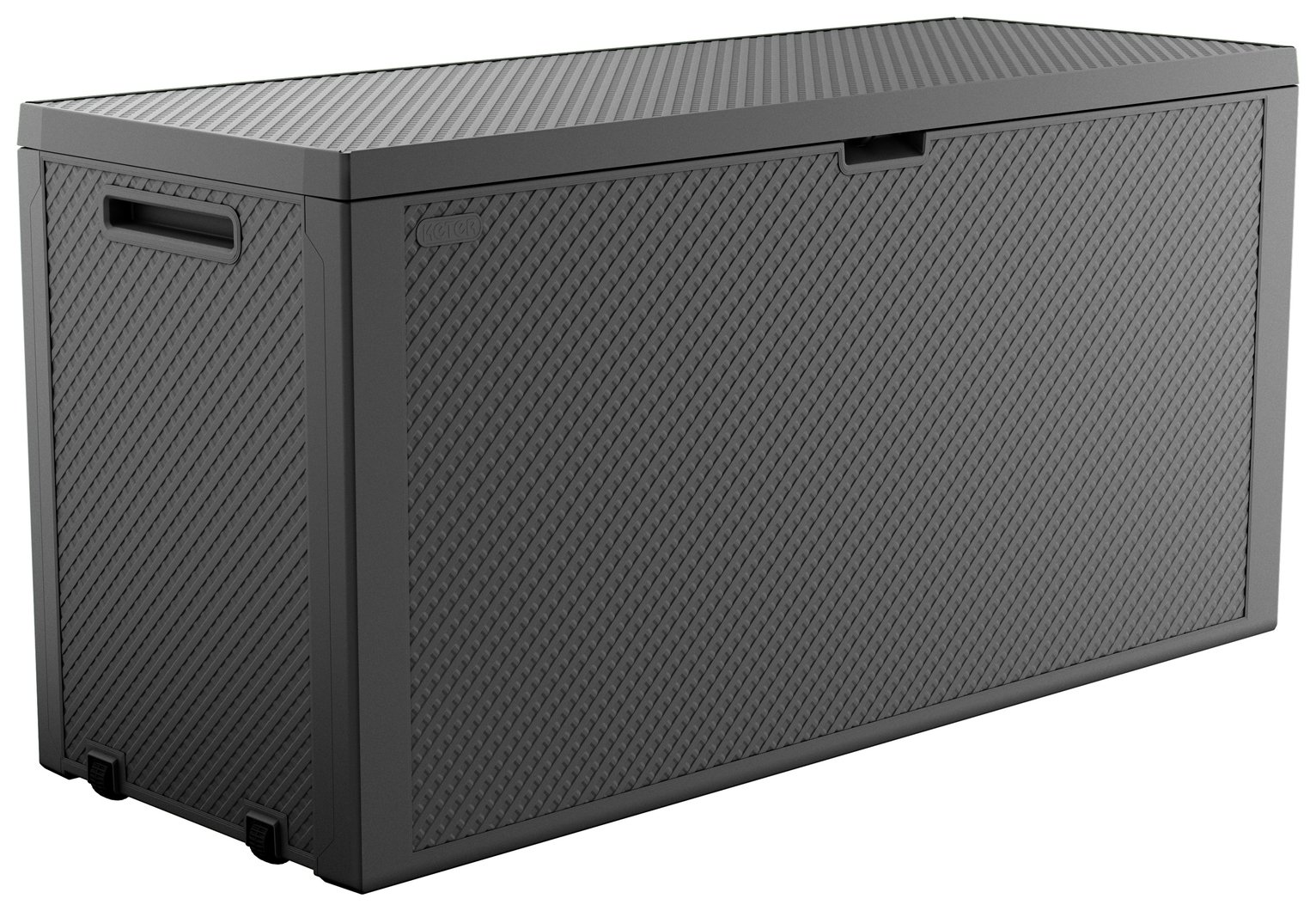 Keter Emily 277l Outdoor Garden Storage Box - Grey